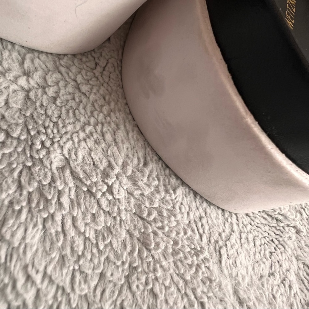 Stuart Weitzman Sublime Flat Fox Fur Leather Slide Sandal Carnival Furmania 8.5 - Picture 6 of 15